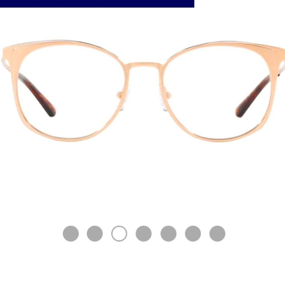 Michael Kors Rose Gold Eyeglasses